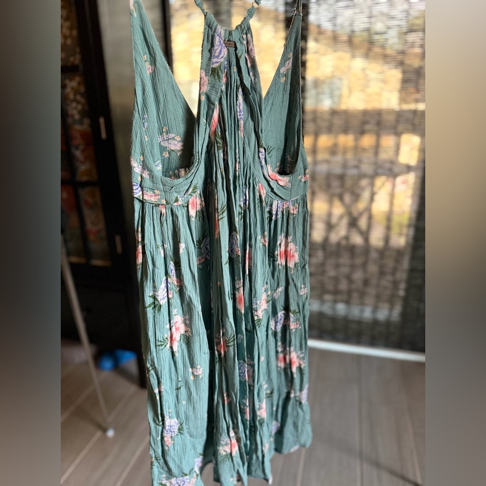 O’NEILL Ladies Felix Floral Tank Dress Size Large - Picture 5 of 6